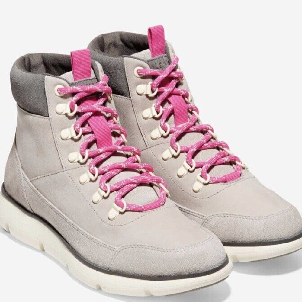 COLE HAAN Women’s ZeroGrand Omni Hiker Boot Dove Gray Winter Boots